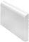 White 45mm Wide Bullnose Window Door Trim/Skirting Upvc Plastic x 5 Metres