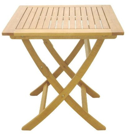 Sedex CATAR Klapptisch 60x60 cm aus Eukalyptusholz
