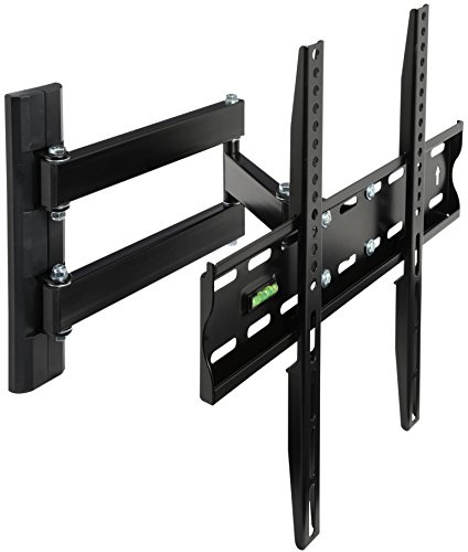 MOOL Slim TV Wall Bracket for 23-42-Inch LCD/LED and Plasma TV with Super Strength Load Capacity upto 40 kg, Black