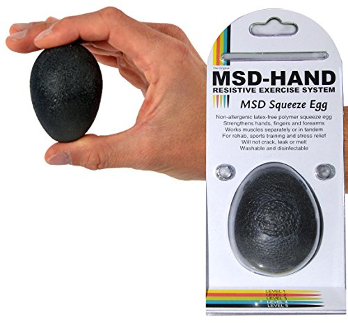 MSD – 02-030202 – Eggsercizer Übungs-Ei, weich, Gelb