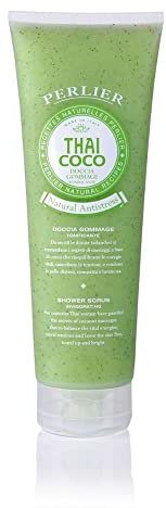Perlier DOCCIA gommare belebend, grün – 3 Packungen je 250 ml