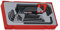 Tengtools™ Sweden Combinable 3-in-1 Allen Key Set with Ball Heads, Metric and Inch Hex Sockets, Plus Internal Torx, 28 Pieces
