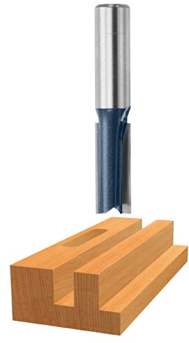 Bosch Professional 84210M 1/2 In. x 1-1/4 In. Carbide Tipped 2-Flute Straight Bit