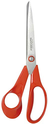 Fiskars Universalschere für Linkshänder, Scherenlänge: 21 cm, Qualitätsstahl/Kunststoff, Classic, 1000814
