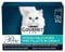 GOURMET Perle Mini Fillets in Gravy Ocean Delicacies (Salmon,Tuna,OceanFish,Plaice) Wet Cat Food Pouch 12x85g, Pack of 4