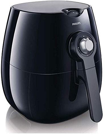 Philips Air Fryer with Rapid Air Technology for Healthy Cooking, Baking and Grilling, Plastic, 1425 W, Black, HD9220/20