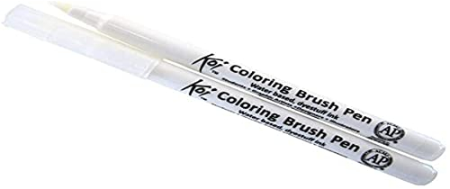 SAKURA Koi Colouring Brush Pen Blender - Outil de transition des couleurs sans mer pour mélanger et estomper