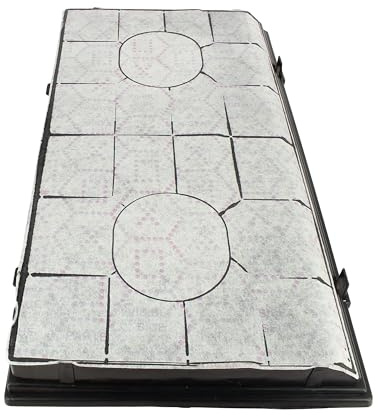 FILTRE CHARBON RECTANGULAIRE 485 X 258 M POUR HOTTE CANDY - 93953263