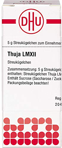 DHU Thuja LM XII Streukügelchen, 5 g Globuli