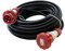 Vigor Blinky 35560-15 Prolunga Industriale, Spina/Presa IP67-380, 20 m, Rossa