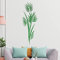 Kiwistar Bambus - Pflanze - Gras Wandtattoo in 6 Größen - Wandaufkleber Wall Sticker - Dekoration, Küche, Wohnzimmer, Schlafzimmer, Badezimmer