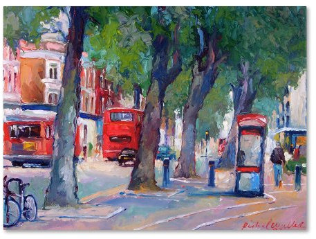 Markenzeichen Fine Art Chicago 6 Artwork von Richard C. Wallich, 24 by 32