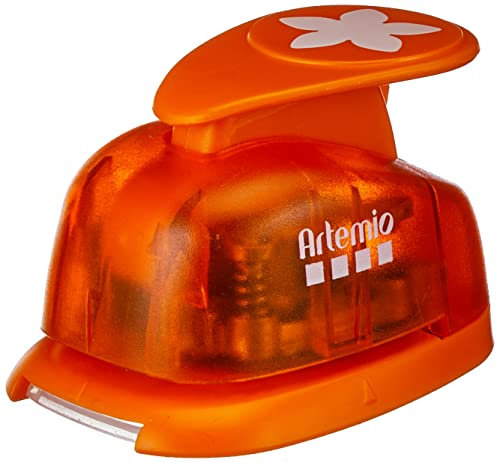 Artemio VIHCP246 Perforatrice à Levier Moyenne Fleur Plastique Multicolore 8,5 x 5 x 12 cm