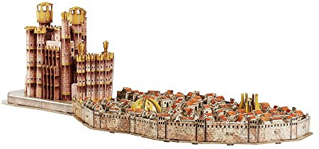 4D Cityscape Game of Thrones (GoT) 3D Puzzle of King's Landing (260-Piece)