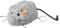 TRIXIE Zappelmaus zum Aufziehen - für Katzen - Plüschfell - spielanregende Katzenminze - grau - 8 cm - 4083