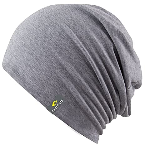 CHILLOUTS Acapulco Hat, Unisex Beanie Mütze, Einheitsgröße OneSize, UV Schutz, grau
