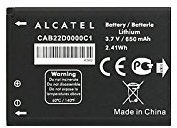 Alcatel CAB22D0000 C1 0000 C1 ricambio batteria per Alcatel One Touch 665, Alcatel One Touch 665 X, Alcatel OT 356, OT 665, Alcatel OT 665 X