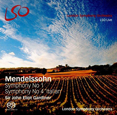 Mendelssohn Bartholdy: Sinfonien 1 & 4 'Italienische' (SACD hybrid + Pure Audio Blu-ray)