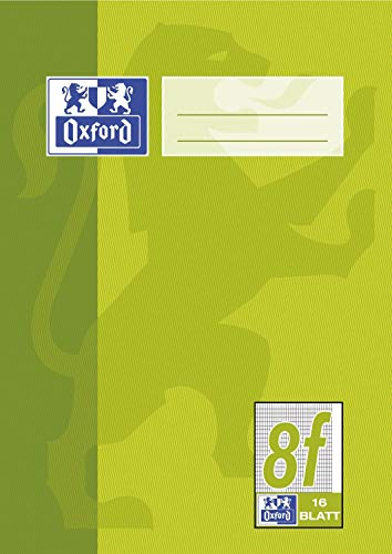Oxford Schulheft, DIN A5, Lineatur 8f / rautiert, 16 Blatt VE = 1