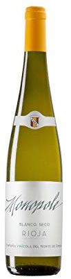 Compania Vinicola del Norte de España S.A. Rioja Blanco Monopole 2013 (6 x 0.75 l)