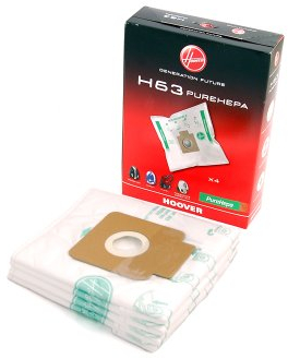 Hoover H63 Lot de 4 sacs