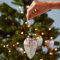 Paper High - Lote de 3 adornos de Navidad de cristal efecto antiguo, diseño de lágrimas