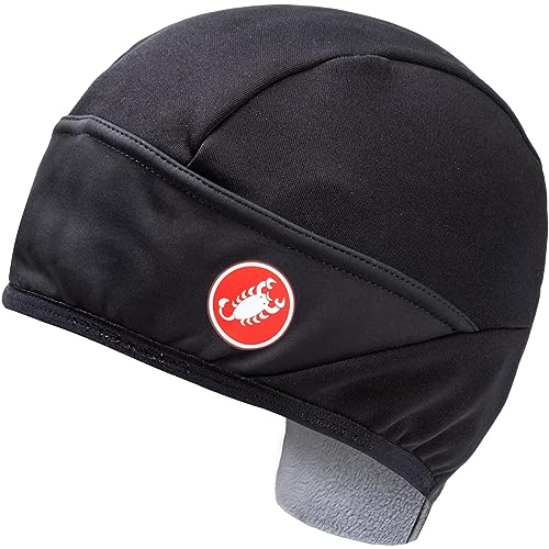 Castelli ESTREMO WS Skully Gorro, Mujer, Negro, Talla única