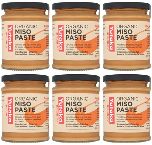 Yutaka Organic Miso Paste 300g (Pack of 6)