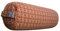 Tvamm Lifestyle Yoga Bolster 65 x 23 cm mit Buchweizenschalen gefült (Krishna Saffron)