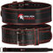 Dark Iron Fitness Gewichthebergürtel Herren & Damen Rückenstütze - 10 cm Rückengurt für Bodybuilding, Krafttraining, Powerlifting bis 270 kg - L