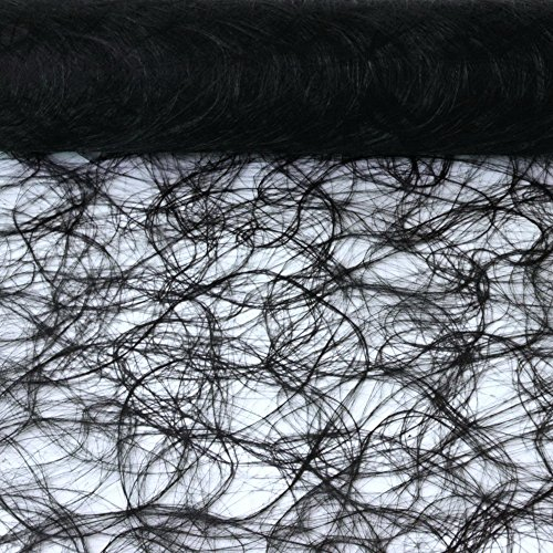 Sizoweb Tischband Schwarz 5 Meter lang 30cm breit