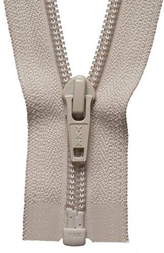 YKK Coil Zip, No. 572 Beige, 46 cm Length