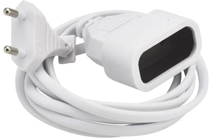 MultIPrise Elettrico - Presa MultIPle - Blocco MultIPrise - Prolunga Elettrico - Prolunga - 2 metri 2 x 0,75 (Tipo HO3-H2-F) - Bianco
