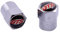 SIP Ventilkappe, 2 Stück Silber Metall für Vespa GTS Super Sport i.e. 300 ZAPM45200 4T LC 10- Motorradzubehör