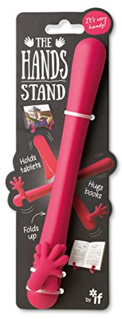 IF The Hands Stand, Hands Free Reading Tablet & Book Holder - Coral