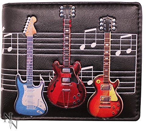 Nemesis Now C1951F6 Tasche für E-Gitarren, 10 cm, schwarz, PU, 11 cm