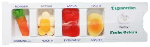 Tablettenbox Frohe Ostern Osterlamm Menge:1 Tablettenbox