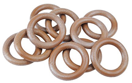 Proops Macrame Rings 50 mm 2 Pack of 10. (S7332) Free UK Postage
