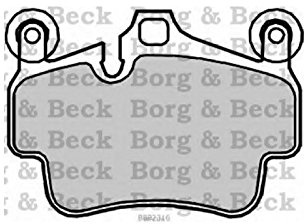 Borg & Beck BBP2312 Rear Brake Pads To Fit Fiat 500 1 4 Abarth 02/09-