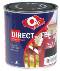 Oxi DFL.5NB Directe fer lisse 0,5 L Noir Brillant