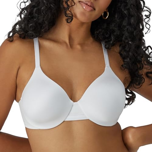 Bali womens One Smooth U Smoothing & Concealing Underwire Df3w11 bras, White, 42D US