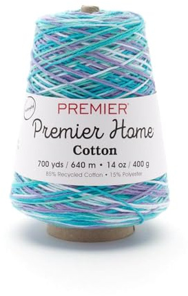 Premier Yarns Home Baumwolle Garn Multi Membran Seerosen, Papier, Mehrfarbig