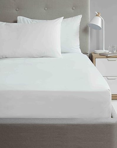 Rapport Home So Soft Premium Microfibre Fitted Sheet Single White
