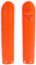 POLISPORT 8398600001 - Set di protezioni forcella in polipropilene antiurto senza bulloneria compatibile con le moto KTM in colore arancio