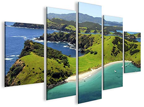 islandburner Bild Bilder auf Leinwand Neuseeland MF XXL Poster Leinwandbild Wandbild Art up Your Life ®