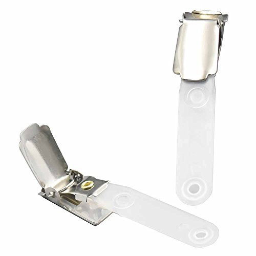 25 PCS ID Holder Badge Clip mit Gurt für Lanyard Karte Reel Off Krokodil Clip