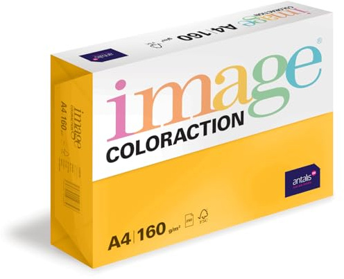 Image Coloraction Gold (Hawaii) A4 210x297mm 160gm2/210mic fsc4 250sh/RM 5rm/BX