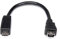 StarTech.com Cavo adattatore micro USB a mini USB 15 cm M/F (UUSBMUSBMF6)