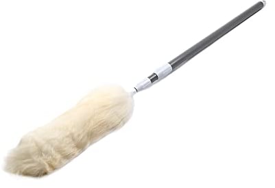Unger LWDUR Dreiteiliger Teleskopischer Lammwoll-Staubwedel, 70-150cm Größe