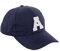 Morefaz Unisex Jungen Mädchen Mütze Baseball Cap Marineblau Hut Kinder Kappe Alphabet A-Z TM (A)
